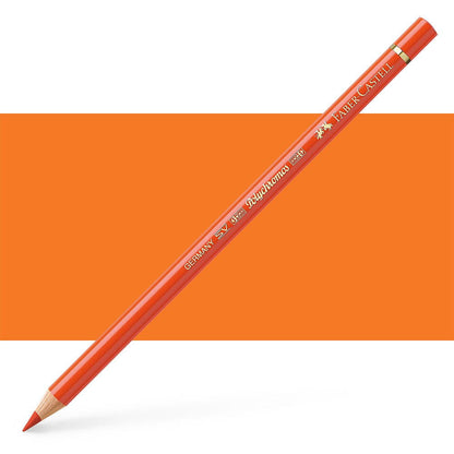 Faber-Castell Polychromos Pencil 115 DARK CADMIUM ORANGE