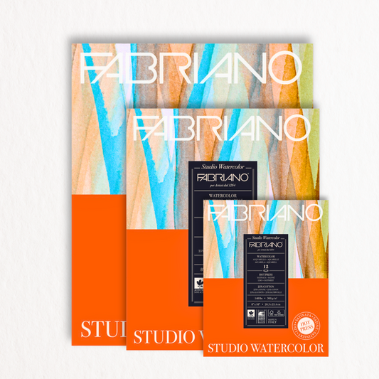 Fabriano STUDIO Watercolour Pad 300gsm Smooth