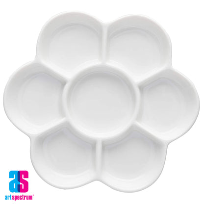 Art Spectrum Glazed Porcelain Flower Palette
