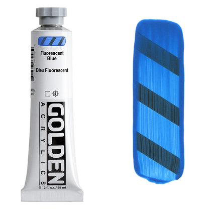 GOLDEN Heavy Body Acrylic 59ml S5 Fluoro Blue