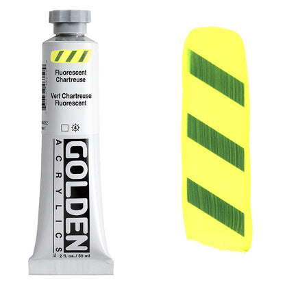 GOLDEN Heavy Body Acrylic 59ml S5 Fluoro Chartreuse