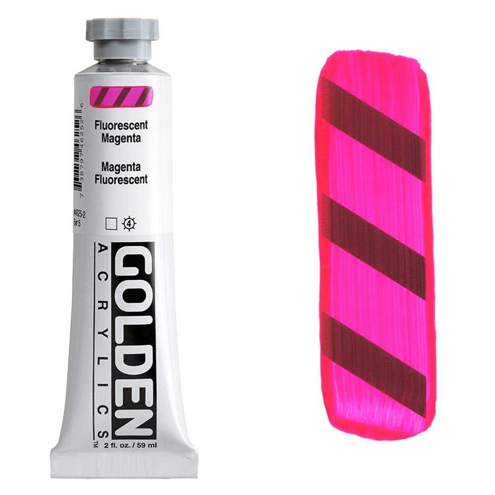 GOLDEN Heavy Body Acrylic 59ml S5 Fluoro Magenta