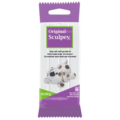 SCULPEY Original Polymer Clay 454g / 1lb - White image 2