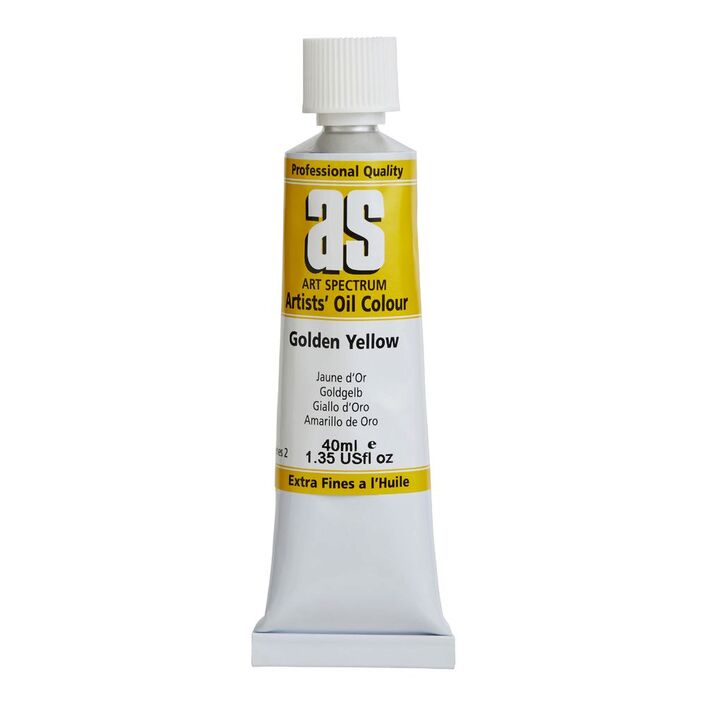 Art Spectrum Artists Oil Paint 40ml S2 GOLDEN YELLOW