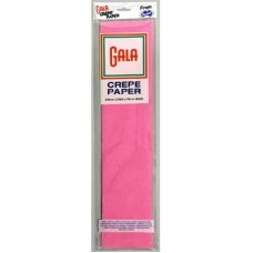 Gala Crepe Paper 50cm x 240cm Bright Pink