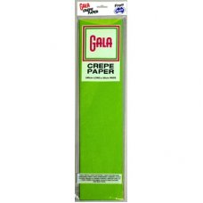 Gala Crepe Paper 50cm x 240cm Lime