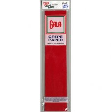 Gala Crepe Paper 50cm x 240cm National Red
