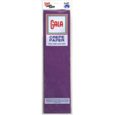 Gala Crepe Paper 50cm x 240cm Purple