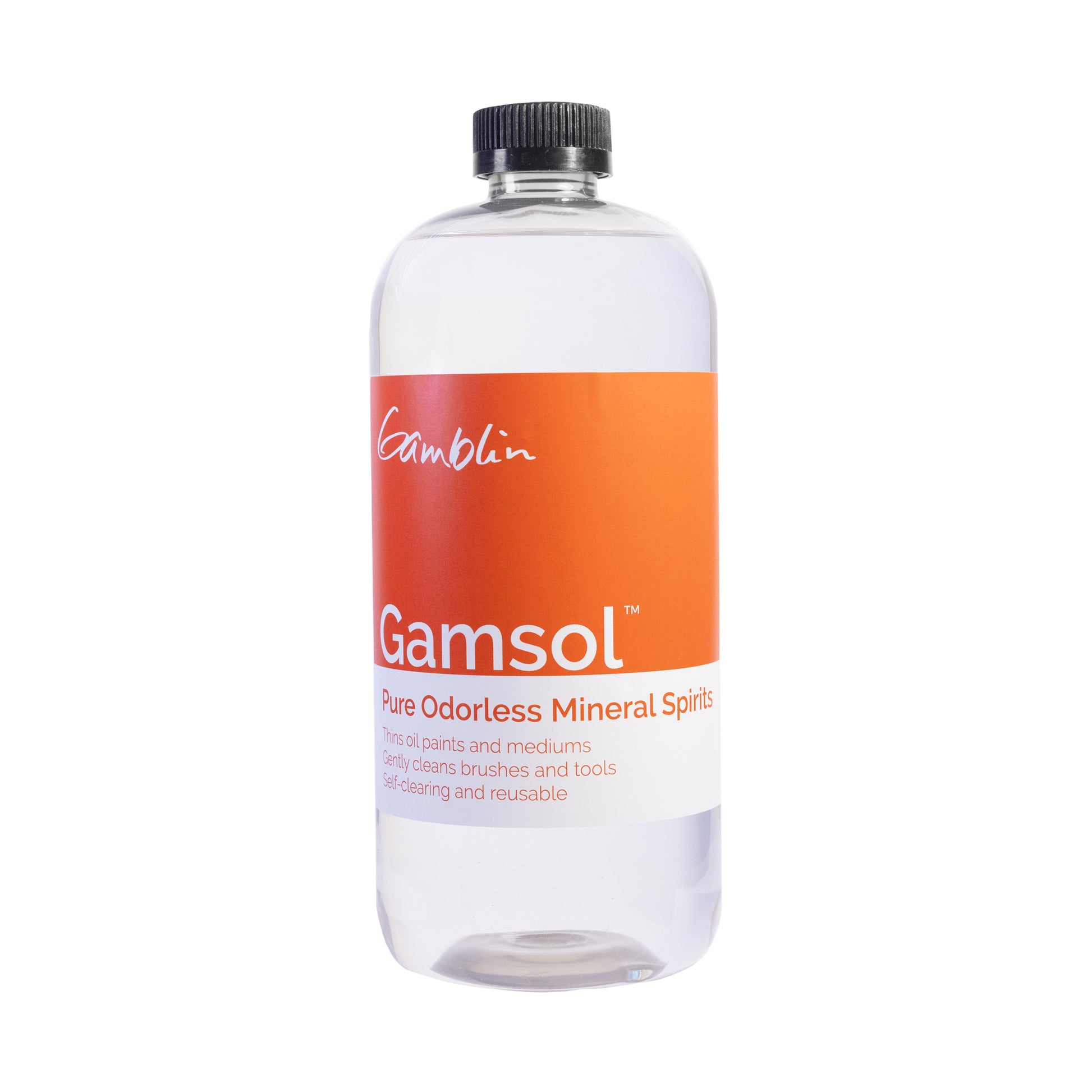 Gamblin Gamsol Odourless Mineral Spirit 1 Litre