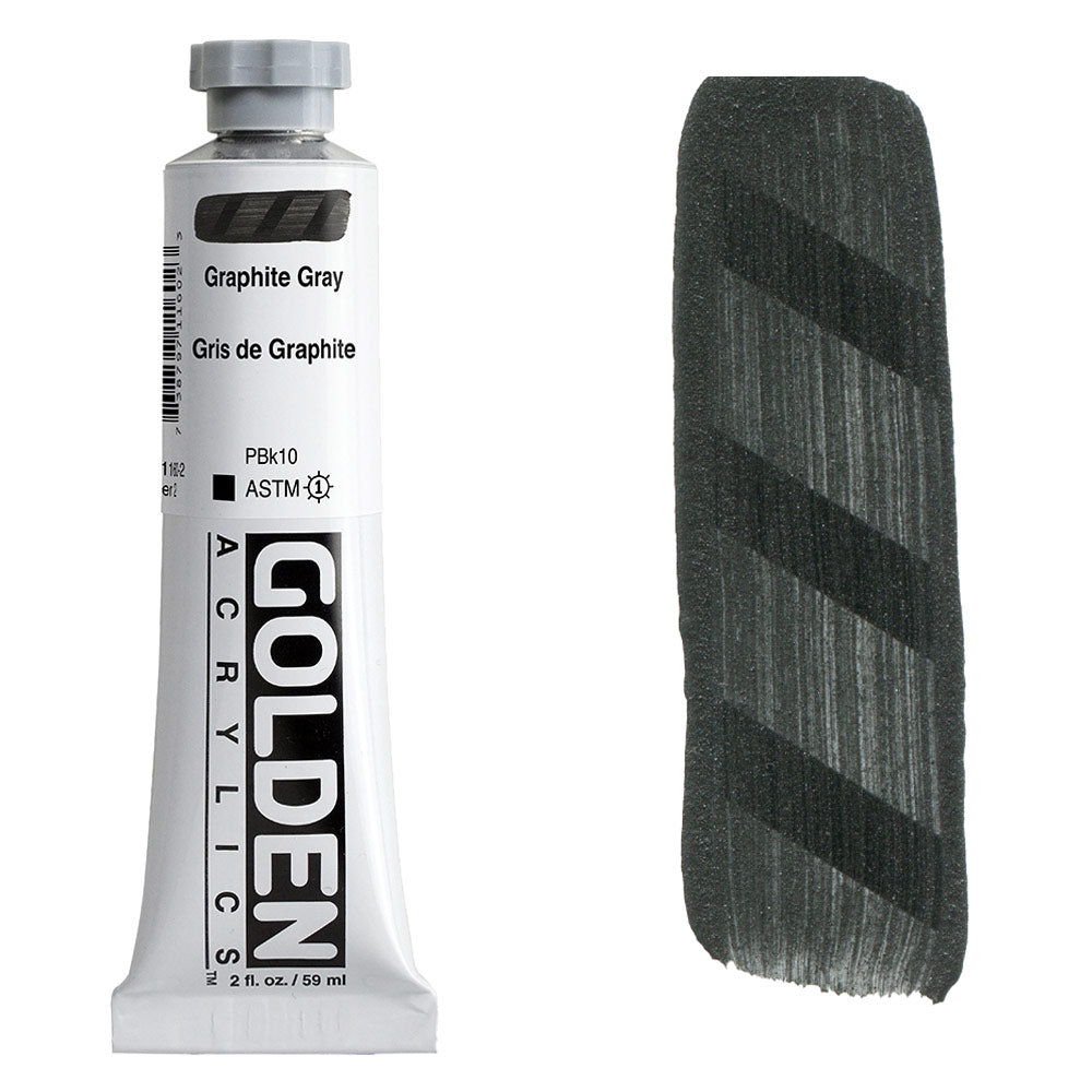GOLDEN Heavy Body Acrylic 59ml S2 Graphite Gray