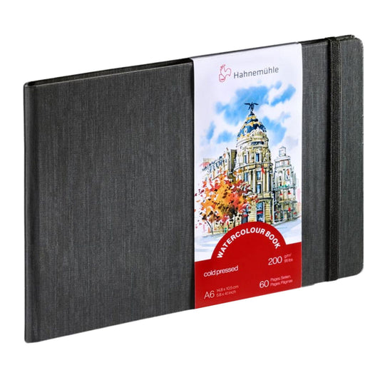 Hahnemuhle Watercolour Book A6 Landscape 200gsm image 1