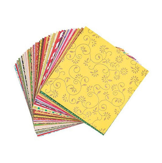 Handmade Decorative Paper 15x15cm Pack of 50 Default Title
