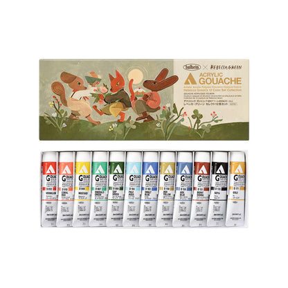 Holbein Acrylic Gouache - Rebecca Green Set 12x20ml