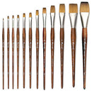Raphael 8930 Precision Imitation Sable Acrylic and Oil Brush - Flat