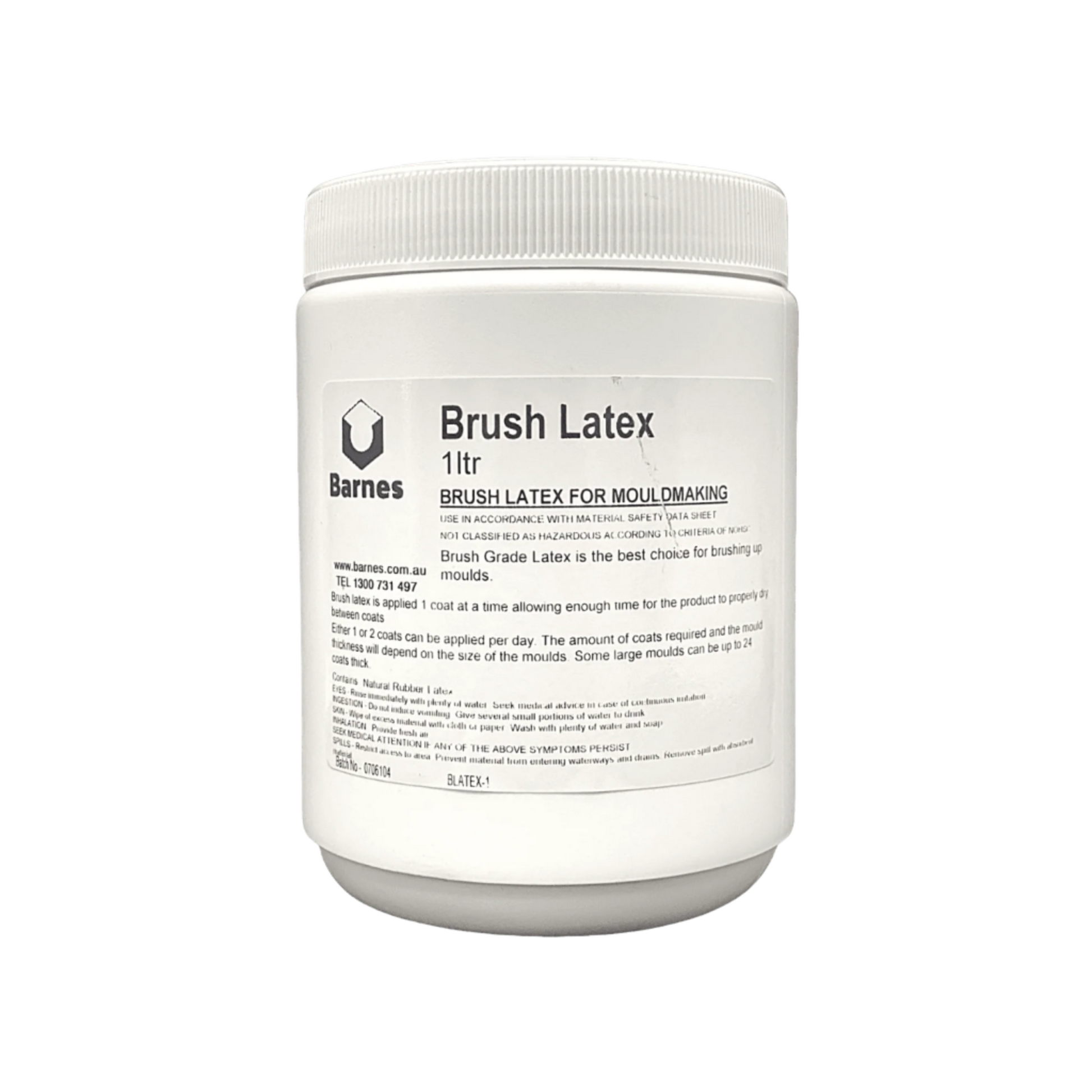 Barnes Brush Latex 1 Litre
