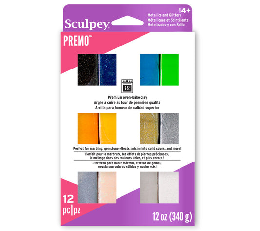 Sculpey PREMO Multi Pack - 12 x Mixed Effect Default Title