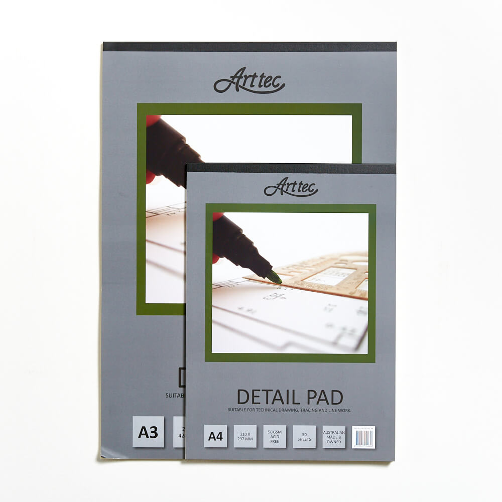 ARTTEC Detail Pad 50gsm 50sht A3