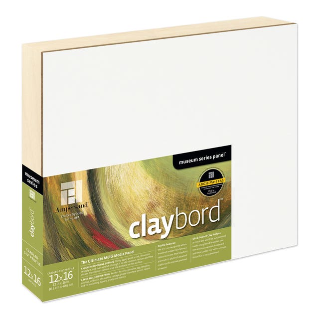 Ampersand Claybord Cradle 1.5in depth image 3