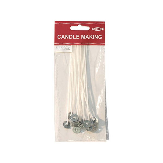Arbee Waxed Candlewick 150mm x 2mm Pkt 15 Default Title