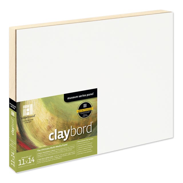 Ampersand Claybord Cradle 7/8in depth 11x14in - 27.94cm x 35.56cm