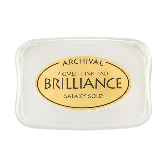 Tsukineko Brilliance Ink Pad - 091 Galaxy Gold Default Title