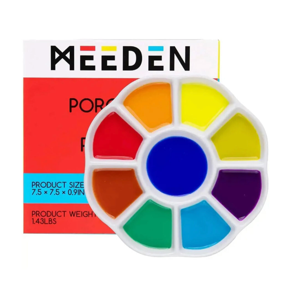 MEEDEN Porcelain Flower Palette Default Title