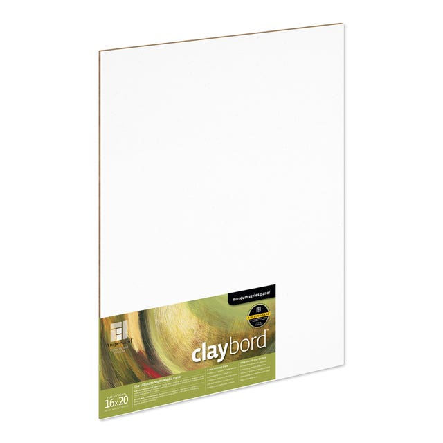 Ampersand Claybord Panel 16x20in - 40.64cm x 50.86cm
