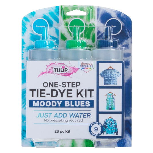 Tulip One Step Tie-Dye Kit 3 Colours - Moody Blues Default Title