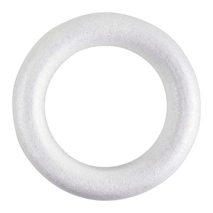 Shamrock Decofoam Wreath Round 150mm 2pc