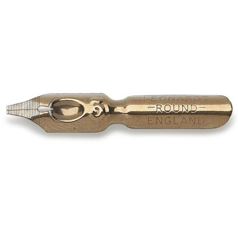 Leonardt Dip Nib - Round Hand 1.35mm - DP234 No.3