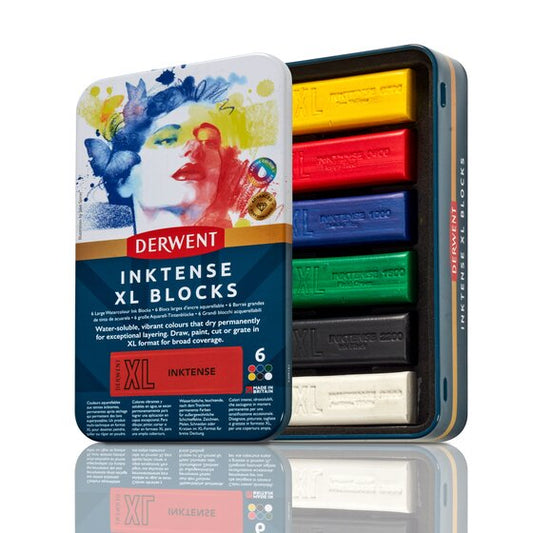 Derwent Inktense XL Blocks Tin of 6 Default Title