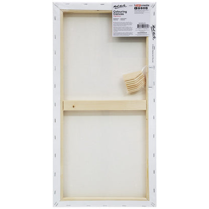 Mont Marte Colouring Canvas 30x60cm - Infinity Assorted