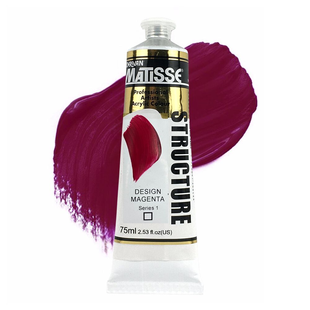 MATISSE STRUCTURE ACRYLIC 75ml S1 Designers Magenta