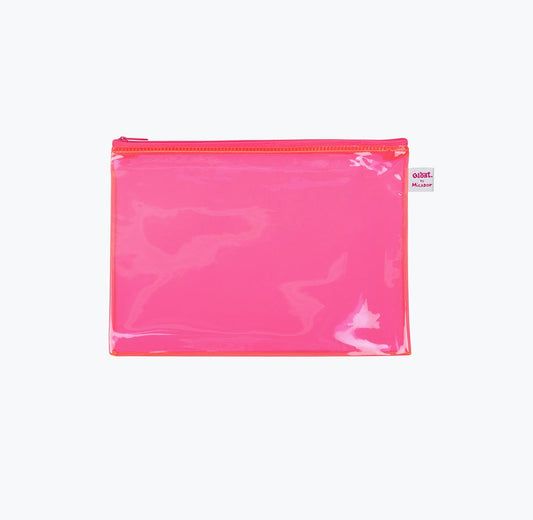 Glost Pencil Case 245x180mm - Neon Pink