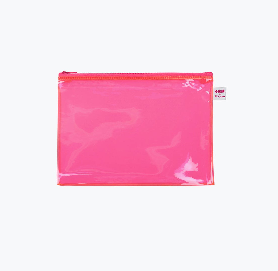 Glost Pencil Case 245x180mm - Neon Pink