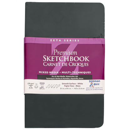 Stillman and Birn ZETA Sketchbook Softcover Portrait image 2