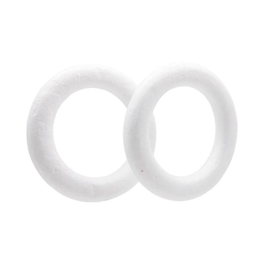 Shamrock Decofoam Wreath Round 150mm 2pc Default Title