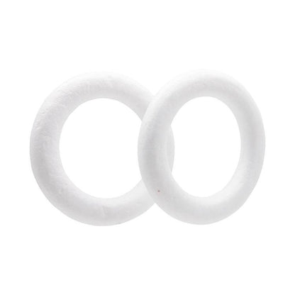 Shamrock Decofoam Wreath Round 150mm 2pc Default Title