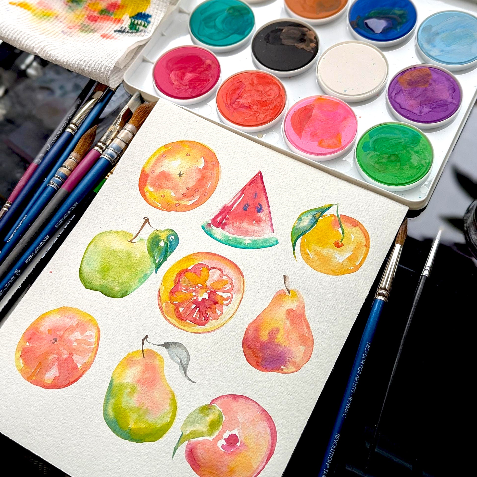 Micador Junior Jumbo Watercolour Palette