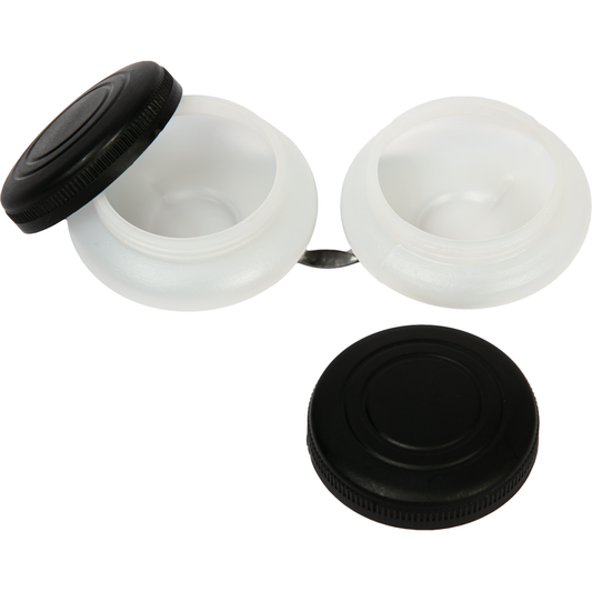Plastic Double Palette Cup with lids Default Title
