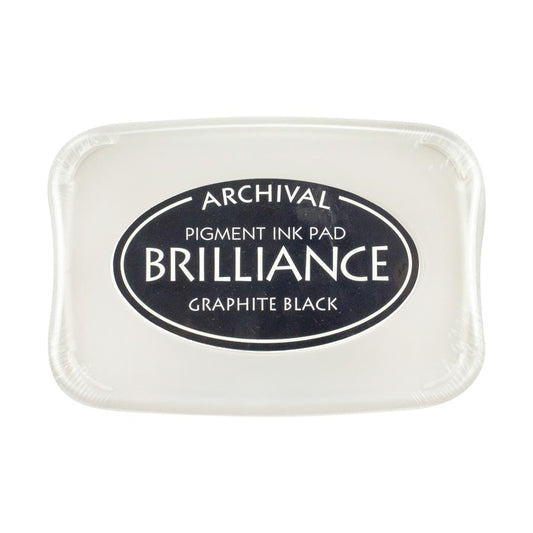 Tsukineko Brilliance Ink Pad - 082 Graphite Black Default Title