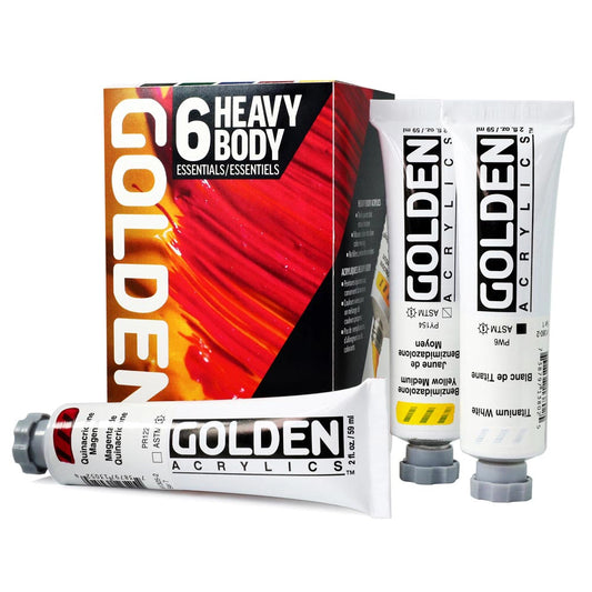 GOLDEN Heavy Body Acrylic Essentials Set Default Title