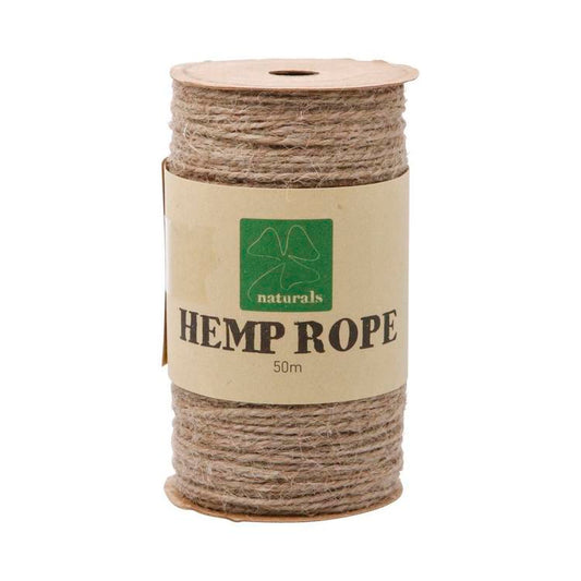 Shamrock Hemp Rope Natural 50m Spool Default Title