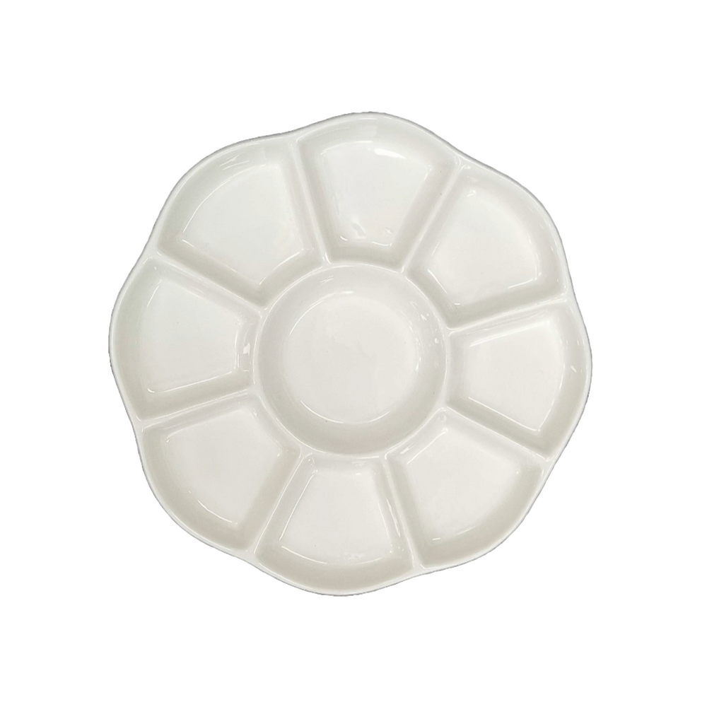 MEEDEN Porcelain Flower Palette
