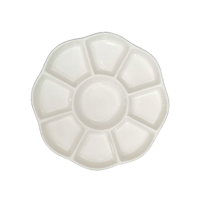 MEEDEN Porcelain Flower Palette