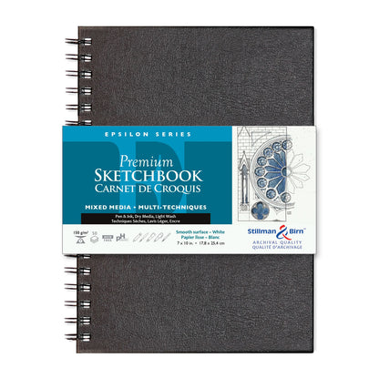 Stillman and Birn EPSILON Sketchbook Wirebound Portrait image 2