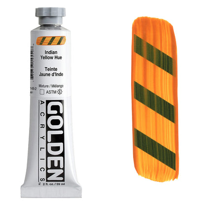 GOLDEN Heavy Body Acrylic 59ml S4 Indian Yellow Hue