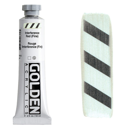GOLDEN Heavy Body Acrylic 59ml S7 Interference Red Fine