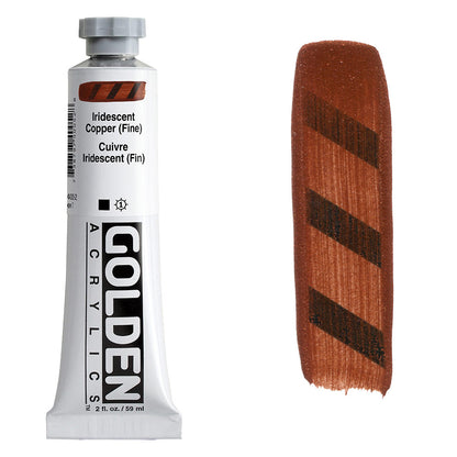 GOLDEN Heavy Body Acrylic 59ml S7 Iridescent Copper Fine