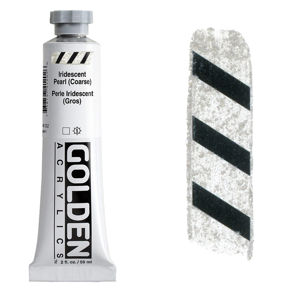 GOLDEN Heavy Body Acrylic 59ml S4 Iridescent Pearl Coarse